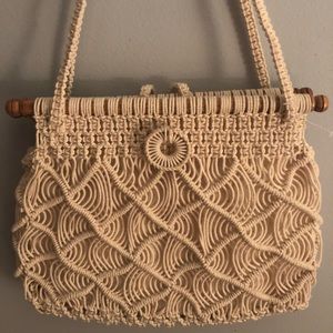 Bamboo clutch/purse